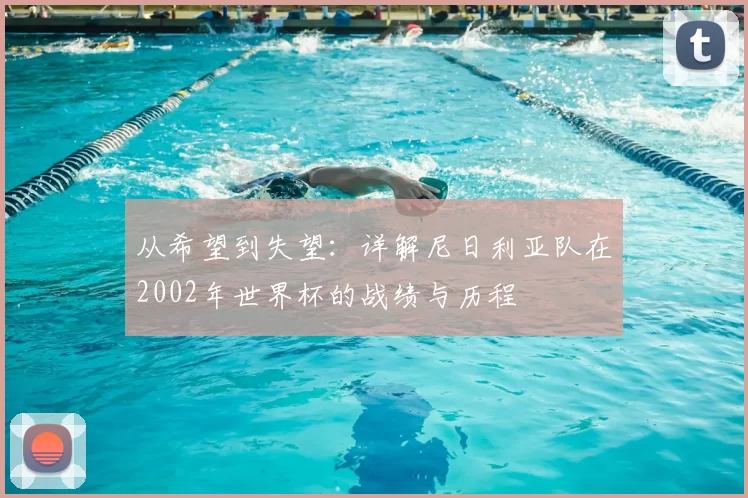 从希望到失望：详解尼日利亚队在2002年世界杯的战绩与历程