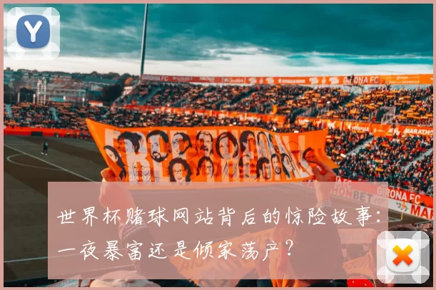 世界杯赌球网站背后的惊险故事:一夜暴富还是倾家荡产?